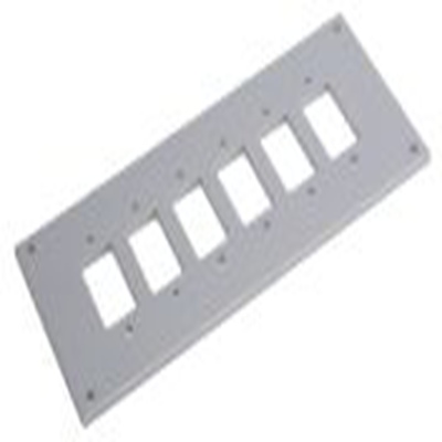 RS PRO,611-8270,标准热电偶面板, 用于最多 6 个 螺栓式楣板插座, 旋入式安装