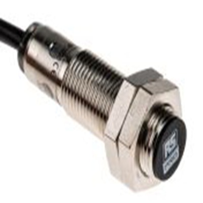 RS PRO,701-8225,电感式接近开关, 螺纹管主体, M12, 可检测2 mm, 嵌入式安装, 2m线长, IP67, 44mm