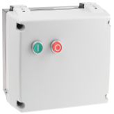 RS PRO,725-5547,星三角启动器, 3相, 11 kW, 230 V ac, 9 → 14 A, IP65, 220mm x 280mm x 170mm