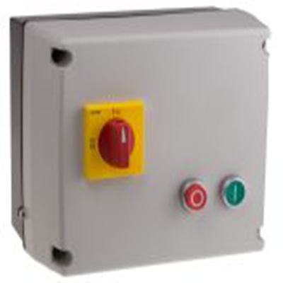 RS PRO,725-5581,星三角启动器, 3相, 22 kW, 230 V ac, 24 → 32 A, IP65, 220mm x 280mm x 170mm