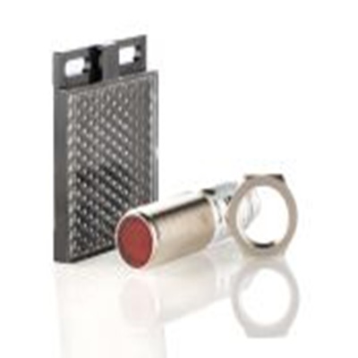 RS PRO,729-5113,逆反射光电传感器, 圆柱形, 可检测50 mm → 7 m, M12 4 针连接器连接, PNP输出, LED光源, 法兰安装