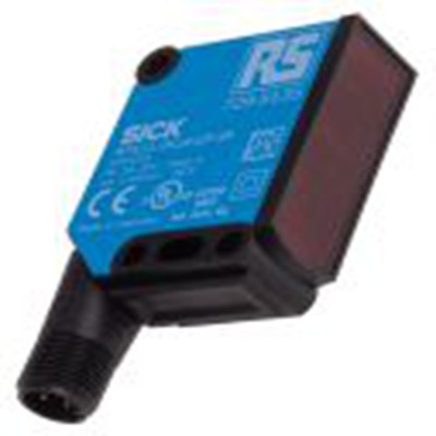 RS PRO,729-5135,漫射光电传感器, 块状, 可检测40 mm → 1 m, M12 4 针连接器连接, NPN输出, LED光源, 法兰安装