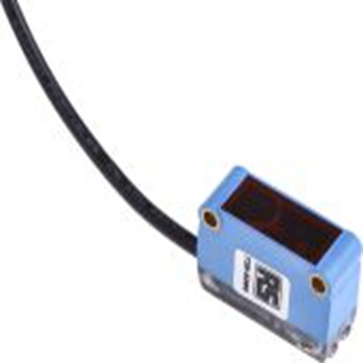 RS PRO,729-5205,逆反射光电传感器, 块状, 可检测7.2 m, 3 线电缆 2 m连接, PNP输出, LED光源, 法兰安装