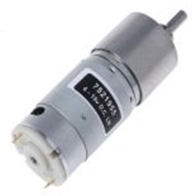 RS PRO,752-1955,齿轮直流电动机, 4.5 → 15 V dc, 5216 rpm, 11 W, 6mm轴径, 206 gcm最大输出