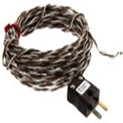 RS PRO,762-1124,T型外露结点热电偶, 探头Φ7/0.2mm x 5m, 可测+250°C, 线长5m, 微型插头接端, PFA探头