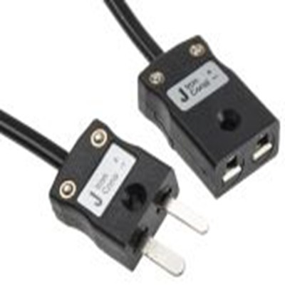 RS PRO,768-6597,J型热电偶补偿导线, PVC绝缘, 2m长, 最高+105°C, 无屏蔽, 扁平双绞线