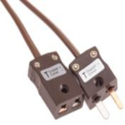 RS PRO,768-6608,T型热电偶补偿导线, PVC绝缘, 5m长, 最高+105°C, 无屏蔽, 扁平双绞线