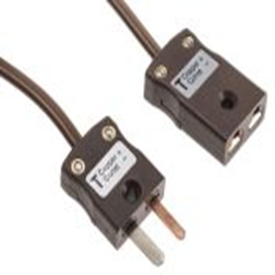 RS PRO,768-6617,T型热电偶补偿导线, PVC绝缘, 10m长, 最高+105°C, 无屏蔽, 扁平双绞线