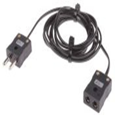 RS PRO,768-6632,J型热电偶补偿导线, PVC绝缘, 2m长, 最高+105°C, 无屏蔽, 扁平双绞线