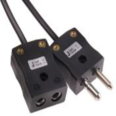 RS PRO,768-6636,J型热电偶补偿导线, PVC绝缘, 5m长, 最高+105°C, 无屏蔽, 扁平双绞线