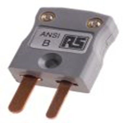 RS PRO,769-1094,微型热电偶连接器 插头, 用于B 型热电偶, Φ4mm探头, 最高220°C, 灰色