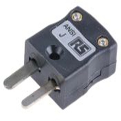 RS PRO,769-1108,微型热电偶连接器 插头, 用于J 型热电偶, Φ4mm探头, 最高220°C, 黑色