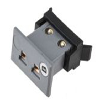 RS PRO,769-1183,微型热电偶面板 插座, 用于B 型热电偶, 尼龙夹安装, Φ4mm探头, 最高120°C, 灰色