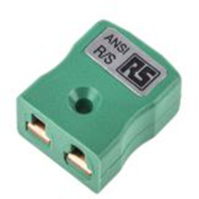 RS PRO,769-1186,微型热电偶连接器 插座, 用于R/S 型热电偶, Φ4mm探头, 最高220°C, 绿色