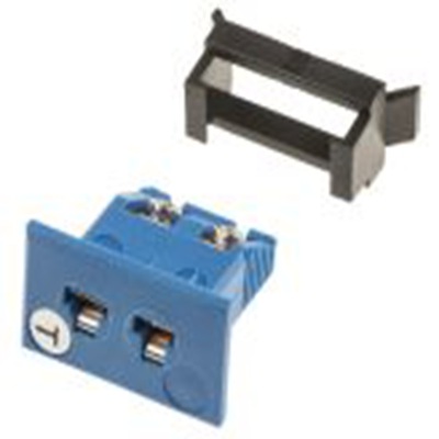 RS PRO,769-1206,微型热电偶面板 插座, 用于T 型热电偶, 尼龙夹安装, Φ4mm探头, 最高120°C, 蓝色