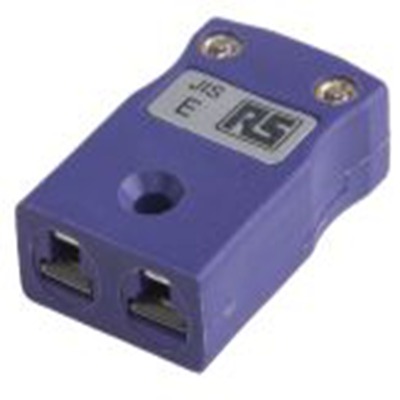 RS PRO,771-8789,微型热电偶连接器 插座, 用于E 型热电偶, Φ4mm探头, 最高220°C, 紫色