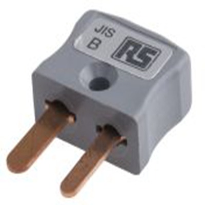 RS PRO,771-8809,微型热电偶连接器 插头, 用于B 型热电偶, Φ4mm探头, 最高220°C, 灰色