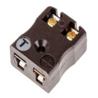 RS PRO,771-8913,微型微型印刷电路板插座连接器 插座, 用于T 型热电偶, PCB（印刷电路板）安装安装, Φ4mm探头, 最高220°C, 棕色