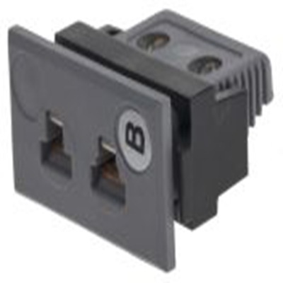 RS PRO,774-7217,微型热电偶面板 插座, 用于B 型热电偶, 尼龙夹安装, Φ4mm探头, 最高120°C, 灰色