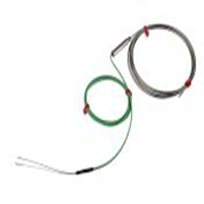 RS PRO,787-7725,K型矿物绝缘热电偶, 探头Φ1.5mm x 2m, 可测+1100°C, 线长1m, 裸线尾线接端, 不锈钢探头