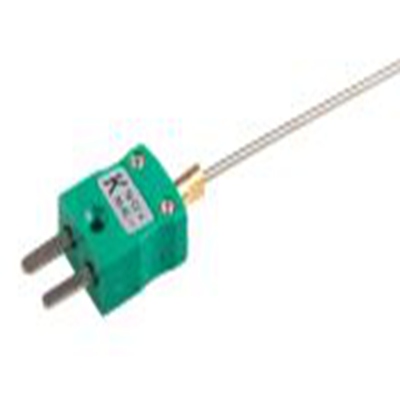 RS PRO,787-7771,K型矿物绝缘热电偶, 探头Φ1.5mm x 500mm, 可测+1100°C, 微型插头接端, 不锈钢探头