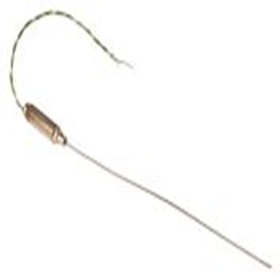 RS PRO,787-7822,K型矿物绝缘热电偶, 探头Φ1mm x 150mm, 可测+750°C, 线长100mm, 裸线尾线接端, 不锈钢探头