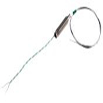 RS PRO,787-7866,K型矿物绝缘热电偶, 探头Φ0.5mm x 1m, 可测+750°C, 线长100mm, 裸线尾线接端, 不锈钢探头