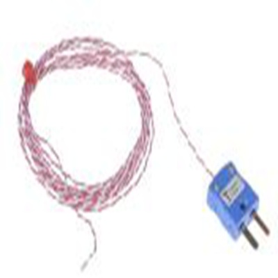 RS PRO,814-0153,T型外露结点热电偶, 探头Φ1/0.3mm x 2m, 可测+250°C, 线长2m, 微型插头接端, PFA探头