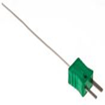 RS PRO,824-0603,K型热电偶, 探头Φ1mm x 100mm, 可测+800°C, 微型插头接端, 铬镍铁合金600探头, 0.7 s响应