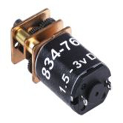 RS PRO,834-7647,有刷直流齿轮电机, 3 V 直流, 45 rpm, 0.58 W, 3mm轴径, 9 ncm最大输出