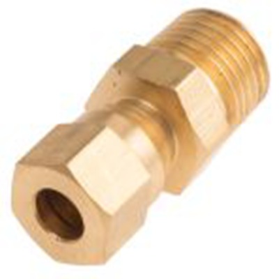 RS PRO,839-9544,1/4 BSPT压缩设备配件, 用于热电偶或 PRT 探头, Φ6mm探头