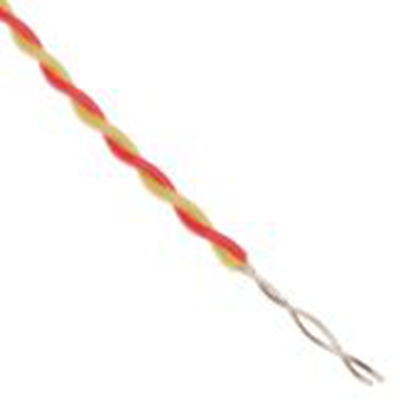 RS PRO,847-9738,K型外露结点热电偶, 探头Φ1/0.3mm x 10m, 可测+250°C, 线长10m, 裸线尾线接端, PFA探头