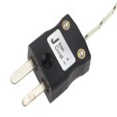 RS PRO,872-2629,J型外露结点热电偶, 探头Φ1/0.3mm x 1m, 可测+350°C, 线长1m, 微型插头接端, 玻璃纤维探头