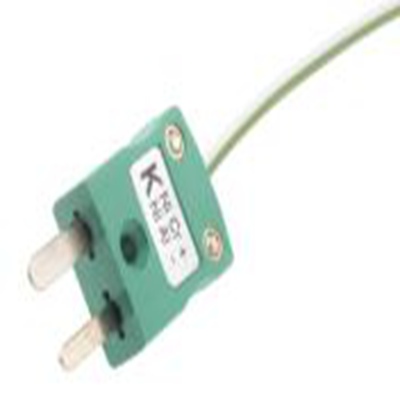 RS PRO,872-2638,K型外露结点热电偶, 探头Φ1/0.376mm x 2m, 可测+250°C, 线长2m, 微型插头接端, 聚四氟乙烯探头