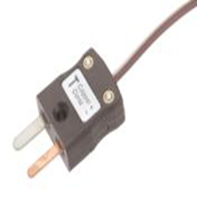 RS PRO,872-2650,T型外露结点热电偶, 探头Φ1/0.376mm x 10m, 可测+250°C, 线长10m, 微型插头接端, 聚四氟乙烯探头