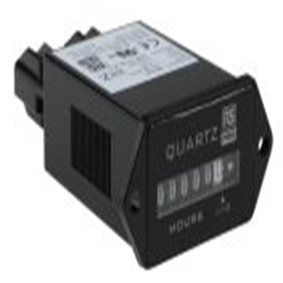 RS PRO,896-6936,小时计数器, 6位数字, 10 → 80 V 直流电源, 面板安装, 切面36.8 x 24.1 mm, (上计数)