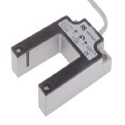 RS PRO,903-3927,对射型光电传感器, 槽型, 可检测30 mm, 2 m电缆连接, NPN NONC输出, 红外 LED光源, 面板安装