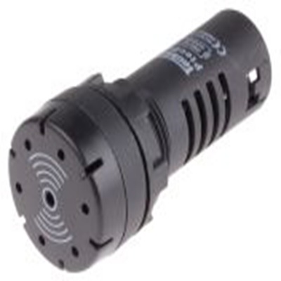 RS PRO,909-2578,电子报警器, 230V 交流电源, 黑色外壳