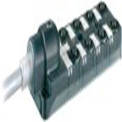 RS PRO,174-7888,M12传感器分线盒, 8端口, 5线路, 24V 直流, 5m线长, IP67