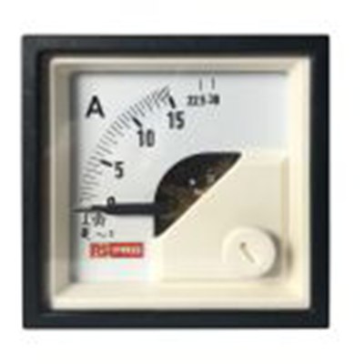 RS PRO,186-2423,交流 指针电流表, 1 %精度, 45 mm x 45 mm切面 动铁式
