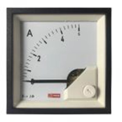 RS PRO,186-2434,交流 数字电流表 100 A, 1 %精度, 68 mm x 68 mm切面 动铁式