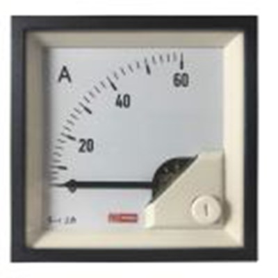 RS PRO,186-2441,交流 指针电流表 3 A, 1 %精度, 68 mm x 68 mm切面 动铁式