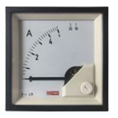 RS PRO,186-2442,交流 指针电流表 100 A, 1 %精度, 68 mm x 68 mm切面 动铁式