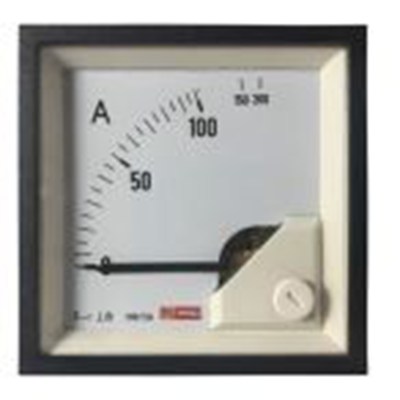 RS PRO,186-2444,交流 指针电流表 10 A, 1 %精度, 68 mm x 68 mm切面 动铁式