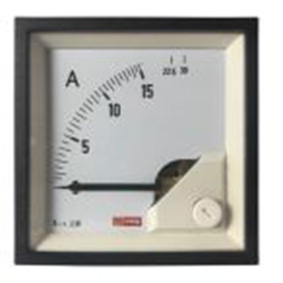 RS PRO,186-2448,交流 指针电流表 100 A, 1 %精度, 68 mm x 68 mm切面 动铁式