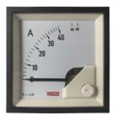 RS PRO,186-2453,交流 指针电流表 100 A, 1 %精度, 68 mm x 68 mm切面 动铁式