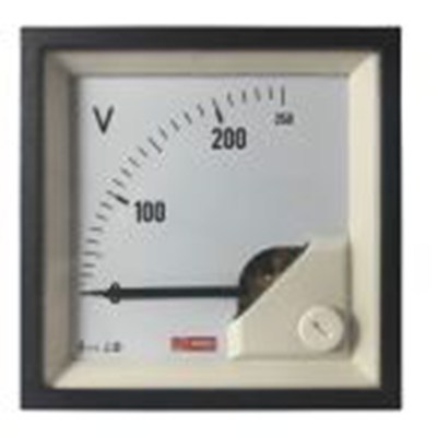 RS PRO,186-2455,交流 指针电压表 校准 68 mm 68 mm切面