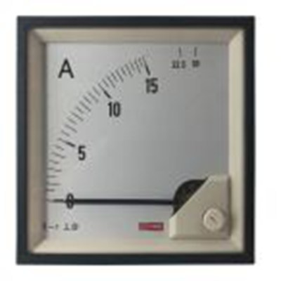 RS PRO,186-2465,交流 指针电流表, 1 %精度, 92 mm x 92 mm切面 动铁式