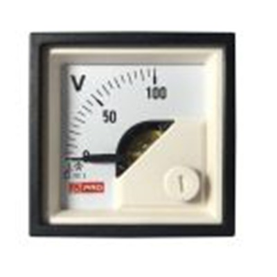 RS PRO,186-2485,直流 指针电压表 45 mm 45 mm切面