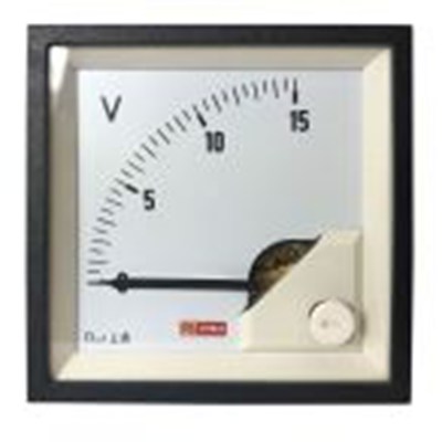 RS PRO,186-2495,直流 指针电流表 100 A, 1 %精度, 68 mm x 68 mm切面 动圈